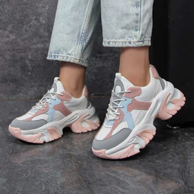 کفش و کتانی زنانه بالنسیاگا BALENCIGA رنگ کالباسی