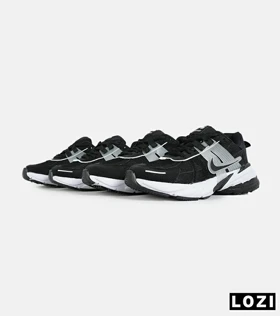 کفش کتانی مردانه و زنانه مشکی طوسی Nike cushlon