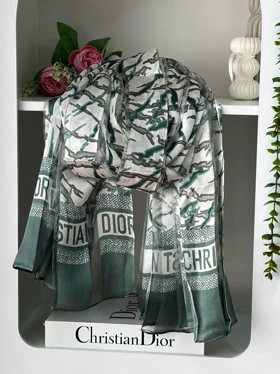 شال ابریشم میله ای دیور 20614