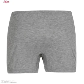 شورت مردانه برهان تن پوش مدل پادار ملانژ کد 1004 بسته 3 عددی