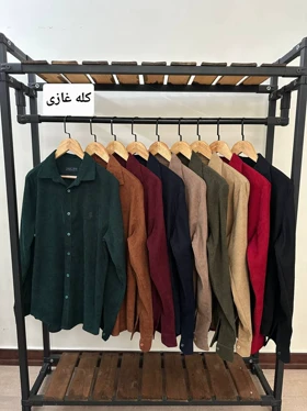 پیراهن مخمل کبریتی 2594