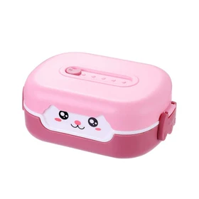 ظرف غذای داخل پلاستیک 2خانه