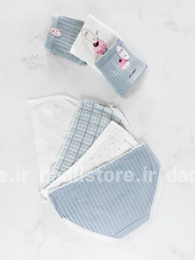 شورت اسلیپ نخ پنبه عروسکی طرحدار بستنی