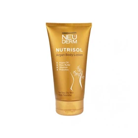 لوسیون بدن Neuderm مدل آرگان نوتریسل (پوست خشک تا خیلی خشک) Notrisol Argan Body Lotion