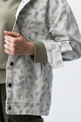 کت کتان جیب‌دار زنانه