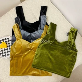 نیم‌تنه مخملی ( مناسب برای سایز بدن 42 الی 46)