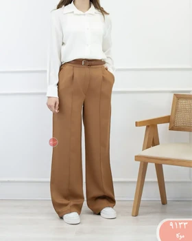 شلوار بگ برش‌دار 9133