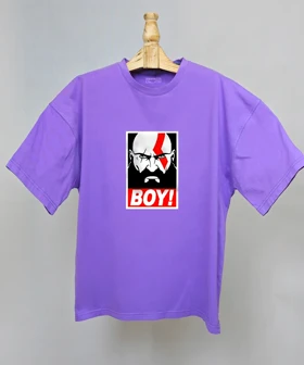 تیشرت لش مردانه و زنانه مدل God of war