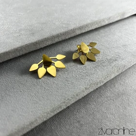 گوشواره زنانه پشت گوشی مدل گل 20384