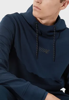 هودی مردانه امریکن ایگل سرمه ای - American Eagle Active 24/7 Hoodie Navy