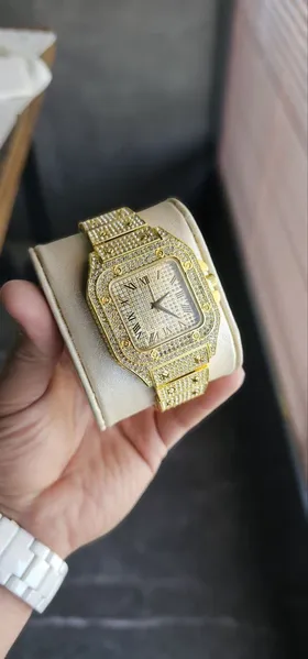 ساعت مجلسی نگینی زنانه کارتیر شرکتی اصل