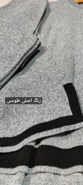 ست بافت اینترسیاهی پایین خط‌دار کد 40142