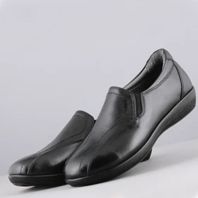 کفش روزمره زنانه چرم یلسان مدل بارین کد 608-MC