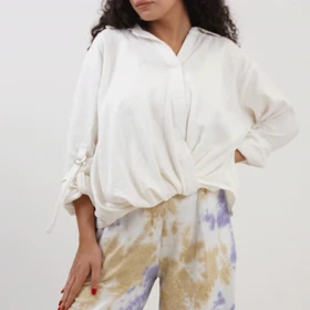 شومیزشلوارآبرنگی جلوگره (آبرنگی)