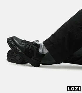 کفش کتانی مشکی AMIRI MA2 Leather