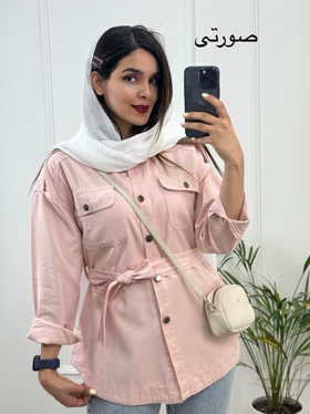 مانتو کتان جلوه ( دارای ایراد جزئی )