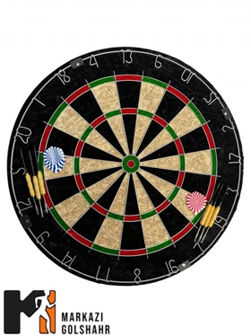 تخته دارت حرفه ای یال اسبی میله ای کد 1818B