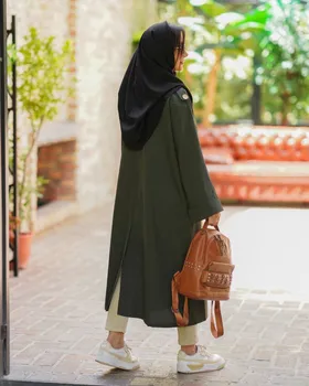 مانتو کاربردی دانشجویی اداری کد 2142