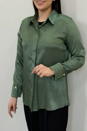 شومیز ساتن طرحدار