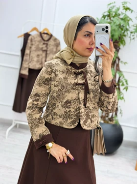 کت و سارافون ساتین