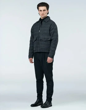 فوتر جناقی جلو زیپ