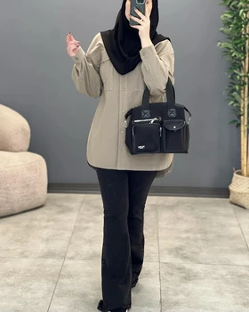 مانتو پاپیون رسمی لینن