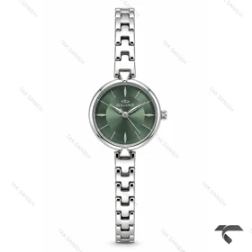 ساعت مچی زنانه الگانس رفرنس EL007 نقره ای صفحه سبز Elegance-11485-L