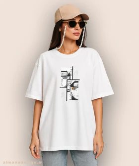 تیشرت لش مردانه و زنانه طرح توکیو غول شخصیت کانکی کد 917