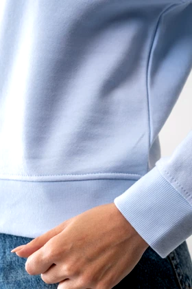 تیشرت آستین بلند دورس سرشانه افتاده زنانه