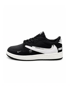 کفش کتانی مردانه مدل نایکی ترویس سوپریم مشکی سفید Nike travis supreme