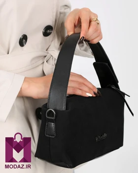 کیف زنانه جیر دستی و دوشی گاماس K224 GAMAS (مشکی)