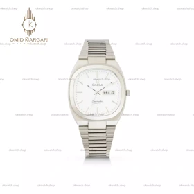 ساعت مچی امگا سیمستر نوستالژی بند سیلور صفحه سفید Omega Seamaster