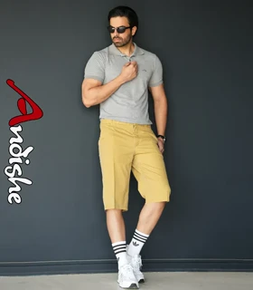 شلوارک مردانه مدل بهامین