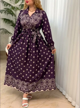 پیراهن شیما 1290043 (بنفش)