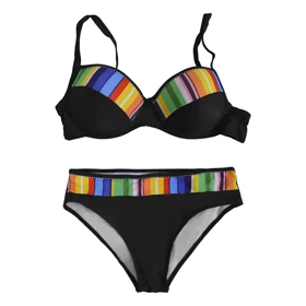 ست بیکینی زنانه مدل 4B0213 چندرنگ