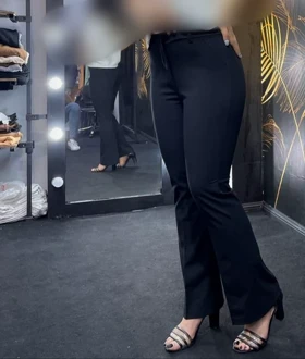 شلوار مازراتی دمپا طوسی