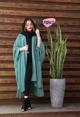 مانتو کریشه عبایی