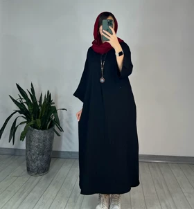 مانتو بلند لبخند