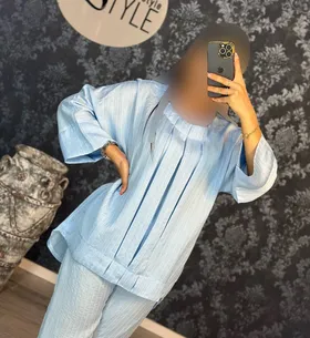 ست بلوز و شلوار کد : 8194