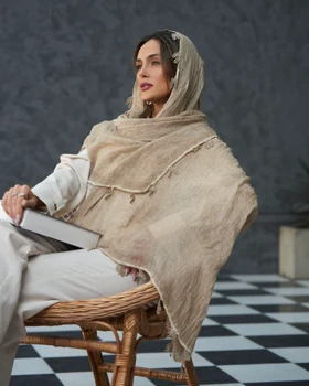 شال نخی دانتل فانتزی 20583