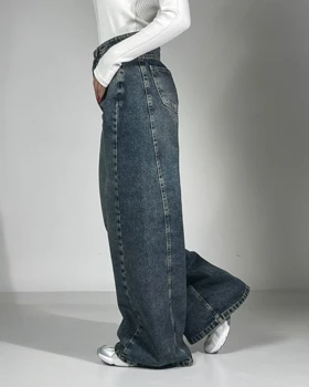 شلوار شافل  آبی کثیف کد 1000194