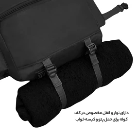 کوله پشتی سفری 60 لیتری مایسا مدل Adventure-My3380