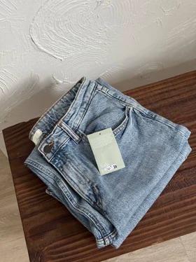 شلوار بگ آبی روشن