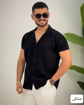 پیراهن مردانه ساده دبل فیس_کد4406