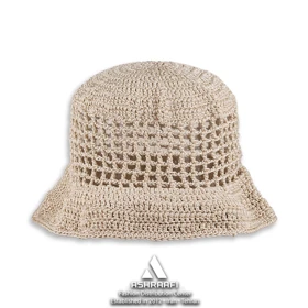 کلاه باکت بافتنی Crochet Bucket Hat HA199