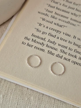 پیرسینگ بینی ابکاری نقره