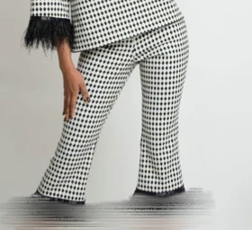 شلوار چهارخانه