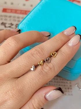 پیرسینگ‌گوش قلبی