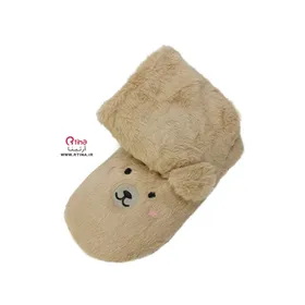 پاپوش چکمه ای زنانه دخترانه زمستانی فانتزی