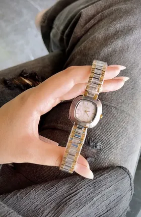 ساعت اورجینال مربعی زنانه اسکاتی
